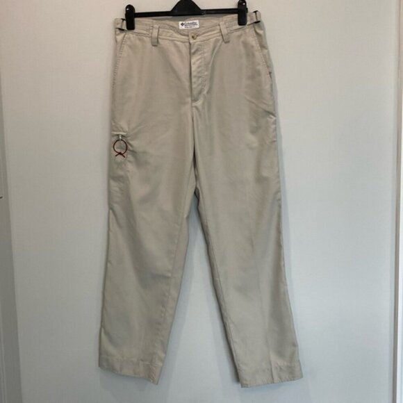 Columbia Tan Lightweight Straight leg Trail Pant Size 34 - Picture 2 of 15
